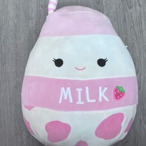 Cute strawberry milk squishmellow